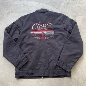 Dickies X Mac Tools Classic Eisenhower Detroit Style Embroidered Work Jacket M